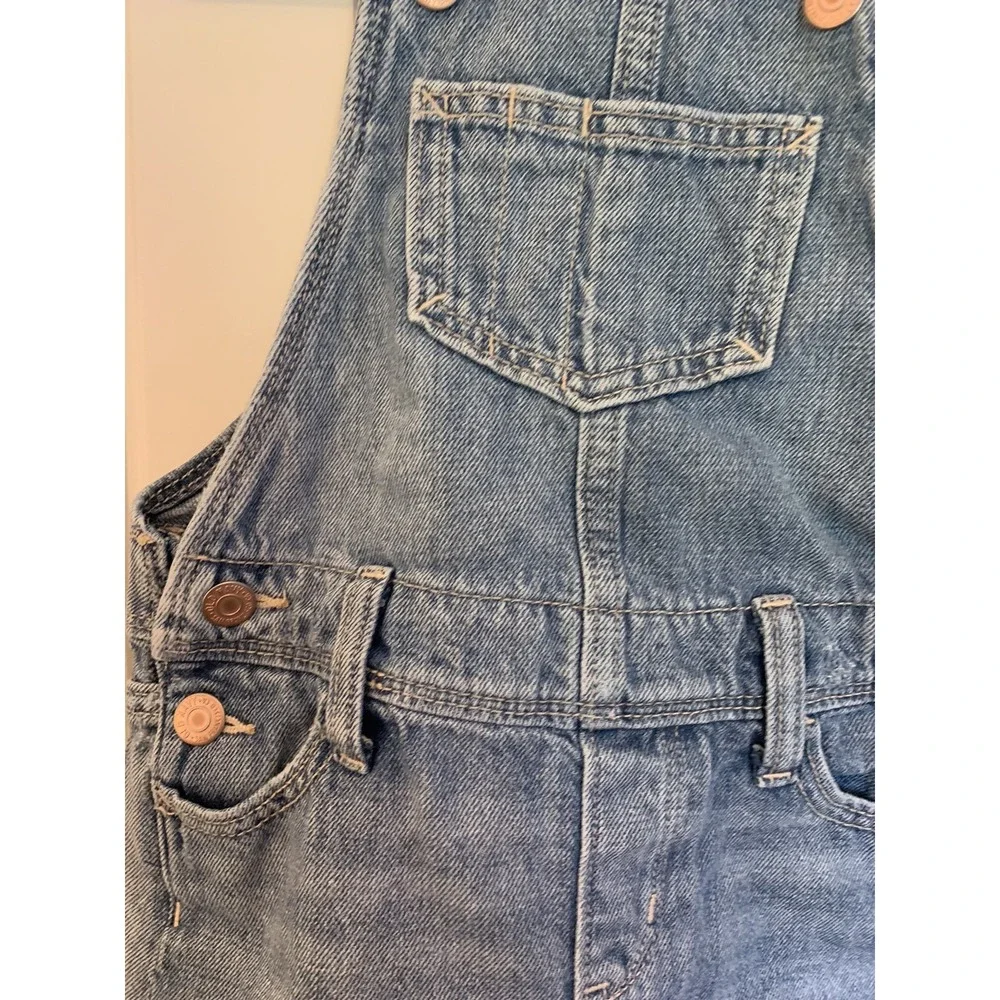 Old Navy Overall Denim Dress Girl‎ Size XS 5